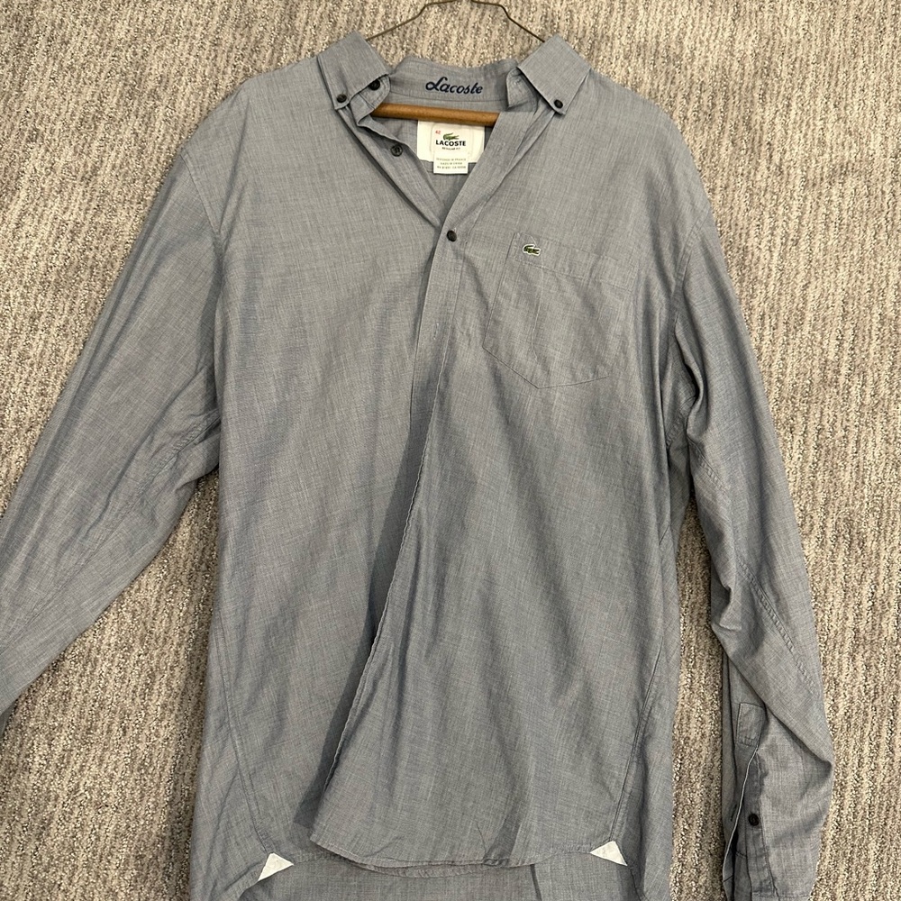 Men’s Lacoste button down size 42 or large